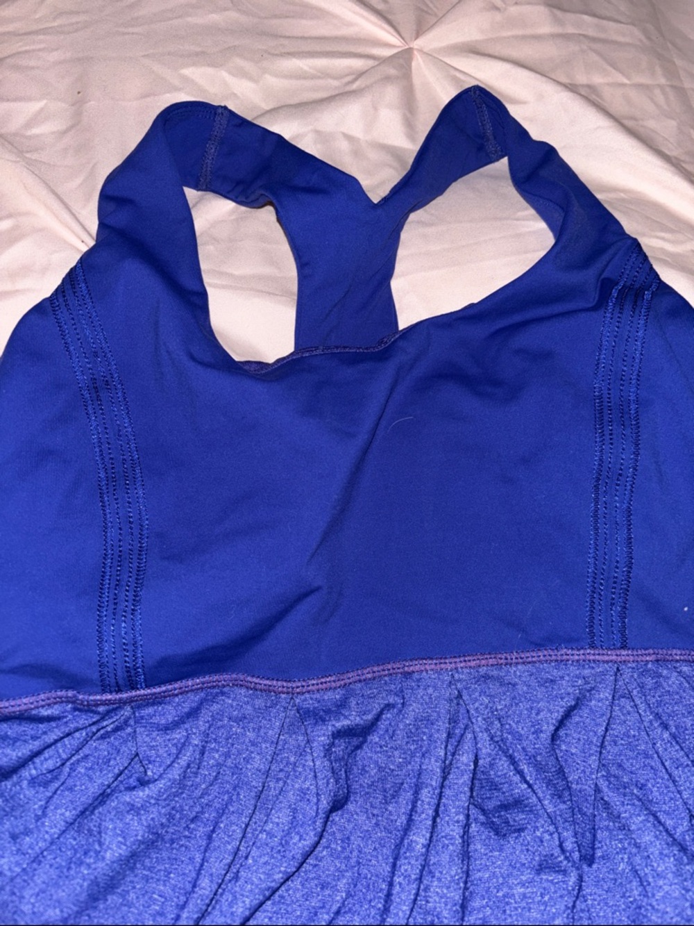 Lululemon Racerback Tank Royal Blue - Picture 7 of 7